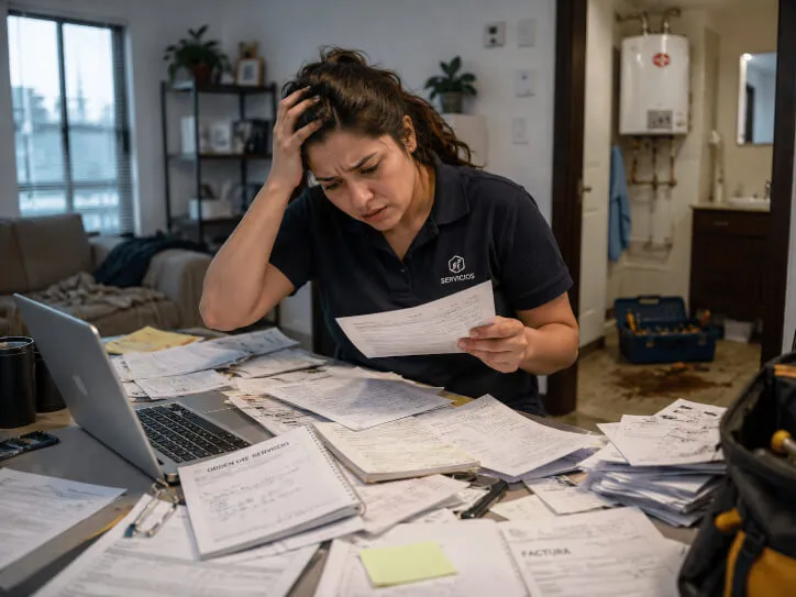 Challenges of coordinating home services without a system